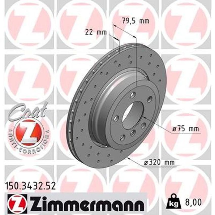 ZIMMERMANN 150.3432.52 SPORT COAT Z Pack of 2