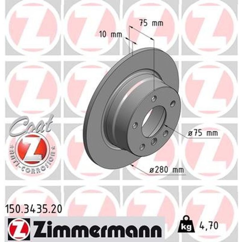 ZIMMERMANN 150.3435.20 COAT Z Pack of 2