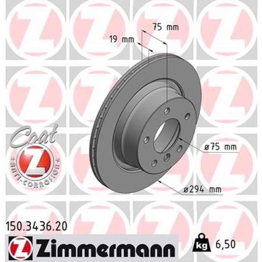 ZIMMERMANN 150.3436.20 COAT Z Pack of 2