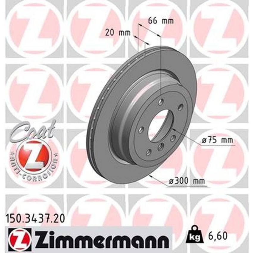 ZIMMERMANN 150.3437.20 COAT Z Pack of 2