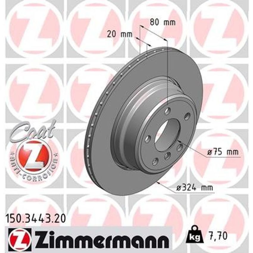 ZIMMERMANN 150.3443.20 COAT Z Pack of 2
