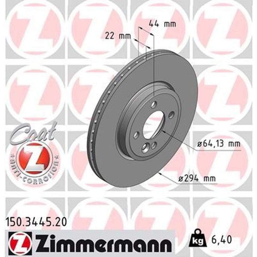 ZIMMERMANN 150.3445.20 COAT Z Pack of 2