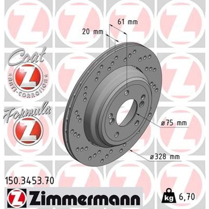 ZIMMERMANN 150.3453.70 FORMULA Z COAT Z
