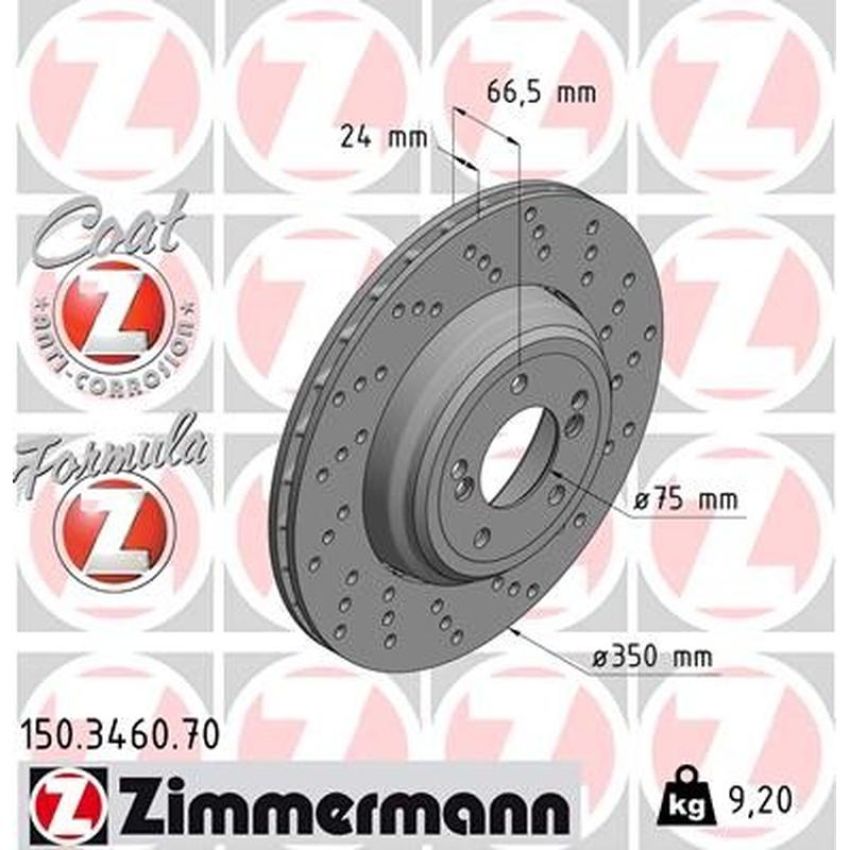 ZIMMERMANN 150.3460.70 FORMULA Z COAT Z