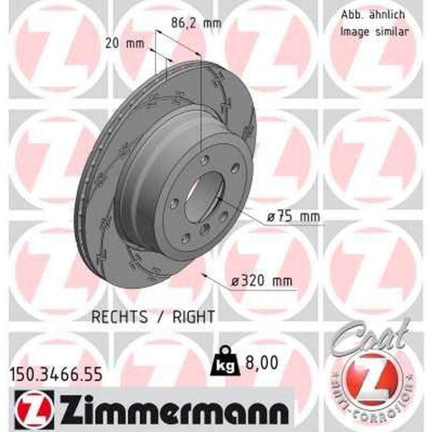 ZIMMERMANN 150.3466.55 BLACK Z