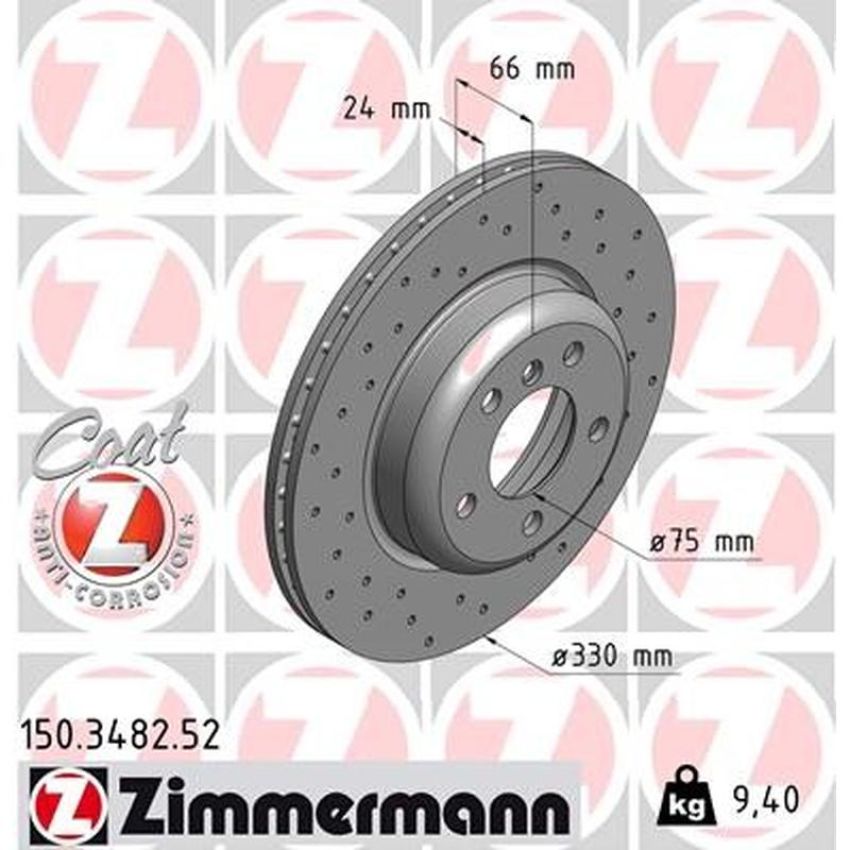 ZIMMERMANN 150.3482.52 SPORT COAT Z Pack of 2