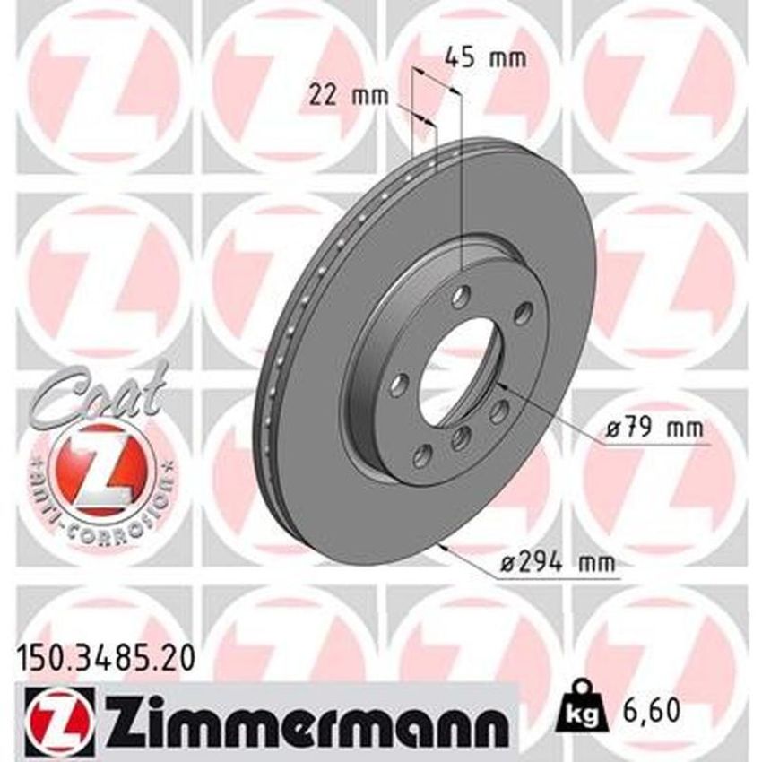 ZIMMERMANN 150.3485.20 COAT Z Pack of 2