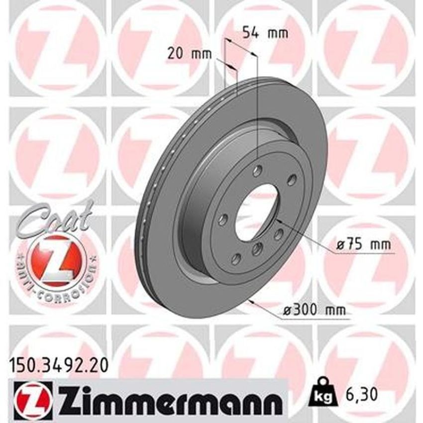 ZIMMERMANN 150.3492.20 COAT Z Pack of 2