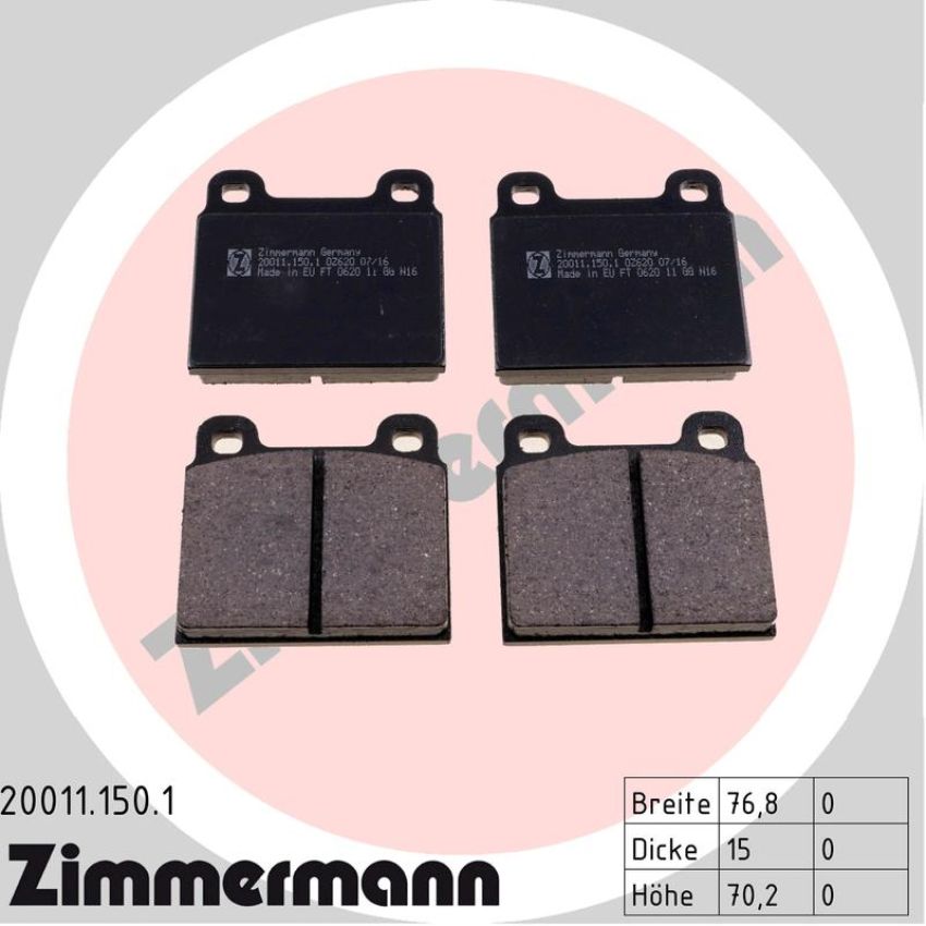 ZIMMERMANN 20011.150.1 Standard