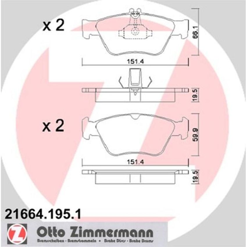 ZIMMERMANN 21664.195.1 Standard
