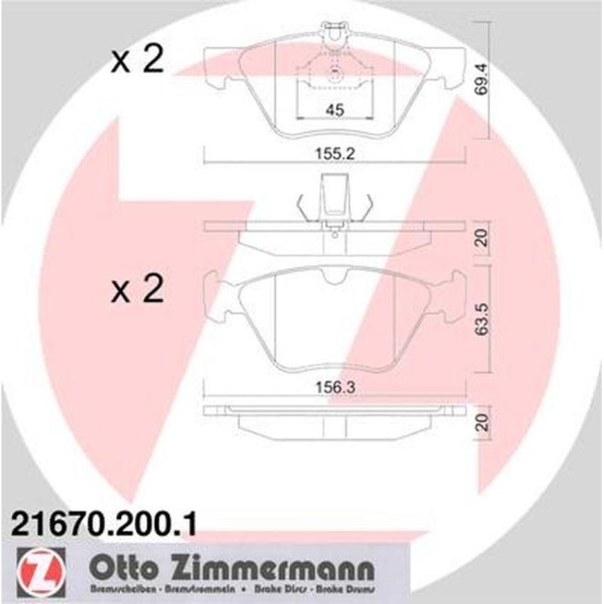 ZIMMERMANN 21670.200.1 Standard