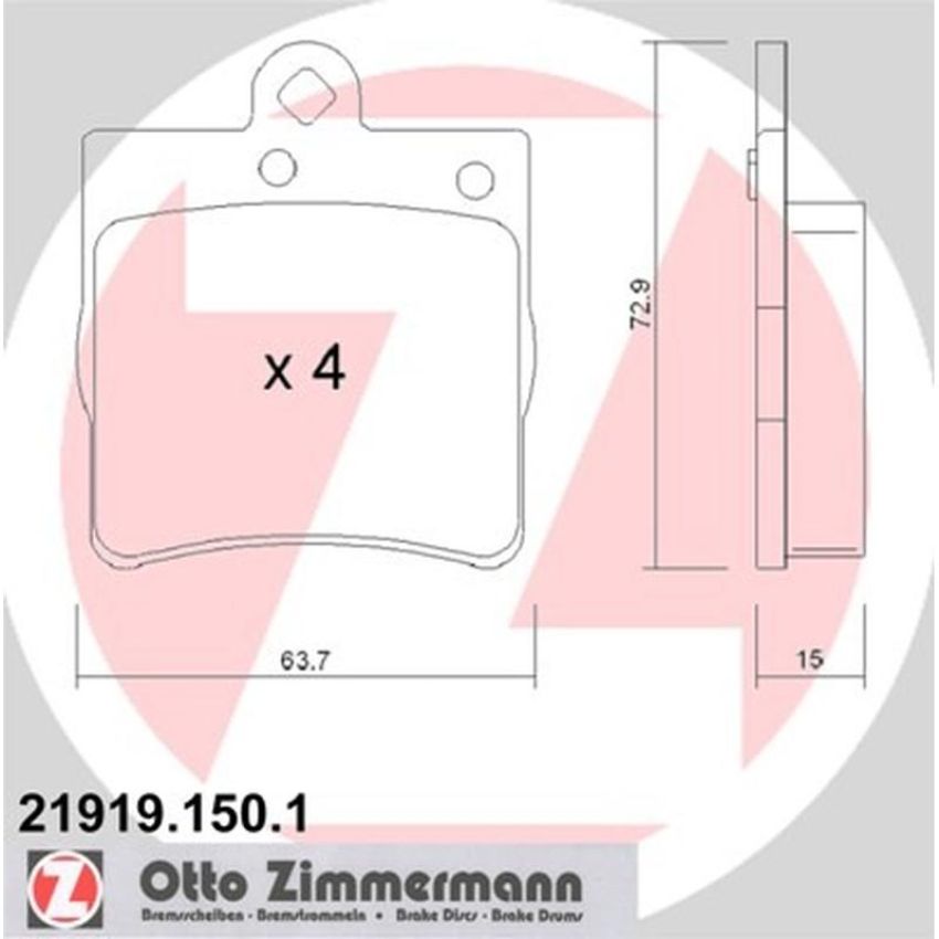 ZIMMERMANN 21919.150.1 Standard