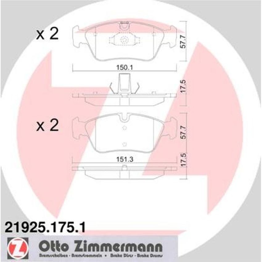 ZIMMERMANN 21925.175.1 Standard