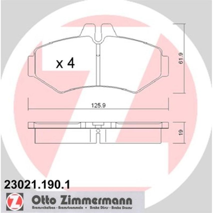 ZIMMERMANN 23021.190.1 Standard