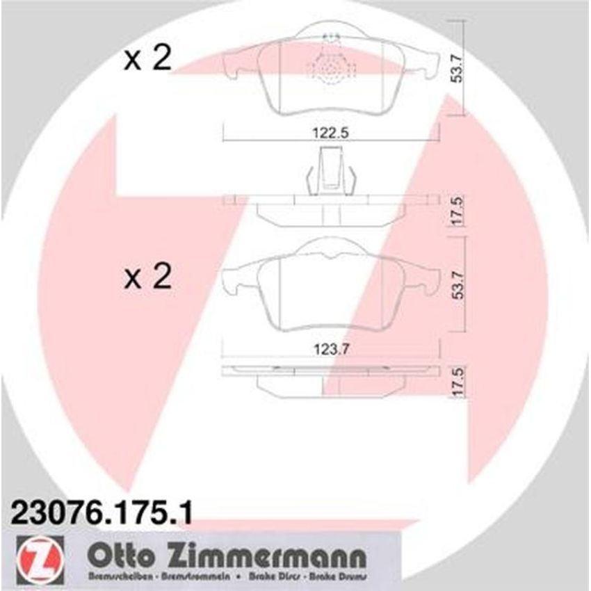 ZIMMERMANN 23076.175.1 Standard