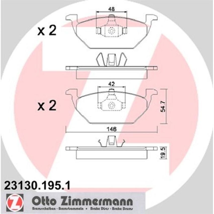 ZIMMERMANN 23130.195.1 Standard