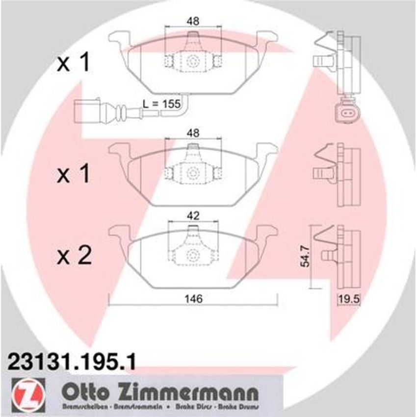 ZIMMERMANN 23131.195.1 Standard