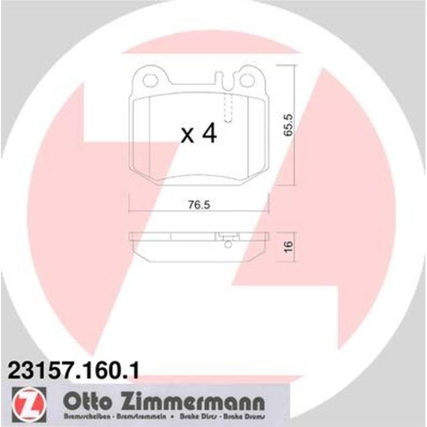 ZIMMERMANN 23157.160.1 Standard