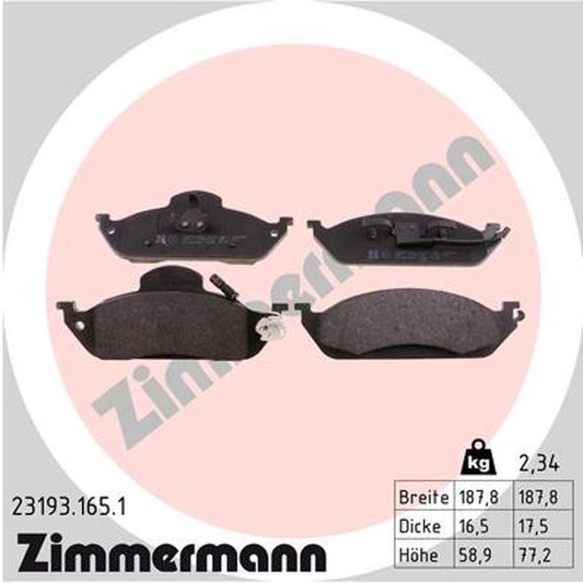 ZIMMERMANN 23193.165.1 Standard