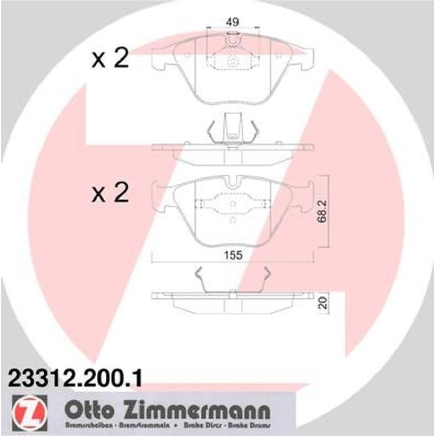 ZIMMERMANN 23312.200.1 Standard
