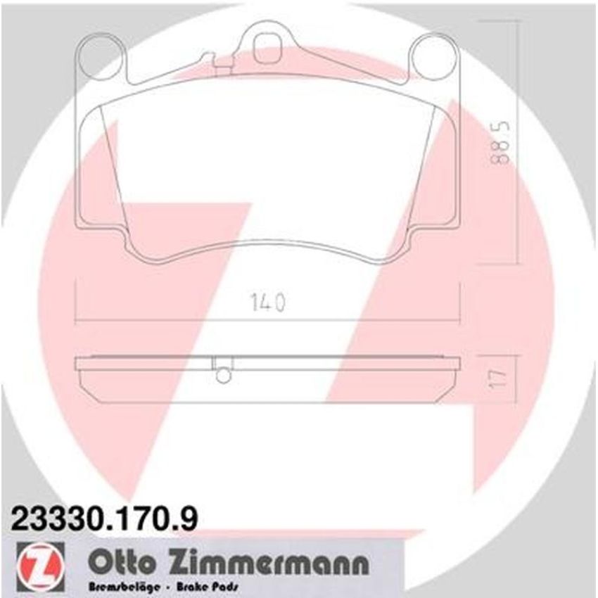 ZIMMERMANN 23330.170.9 pb:z OE Quality