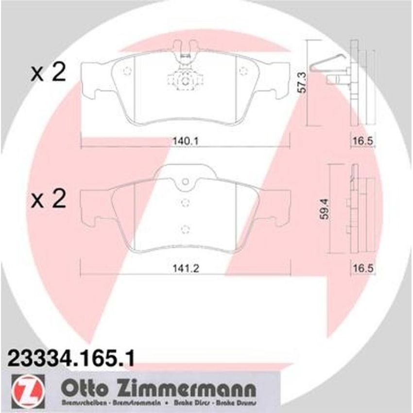 ZIMMERMANN 23334.165.1 Standard