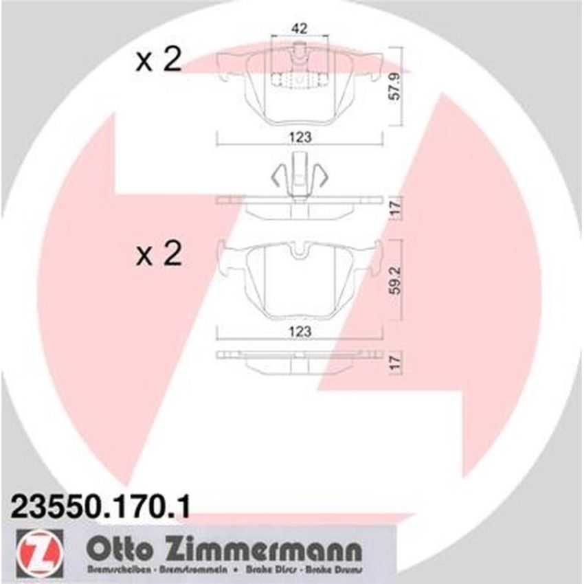ZIMMERMANN 23550.170.1 Standard
