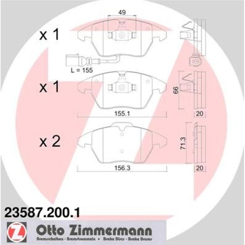 ZIMMERMANN 23587.200.1 Standard