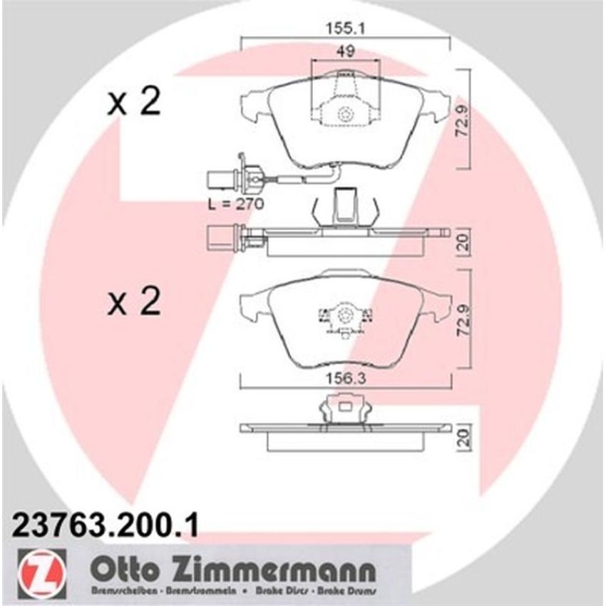 ZIMMERMANN 23763.200.1 Standard
