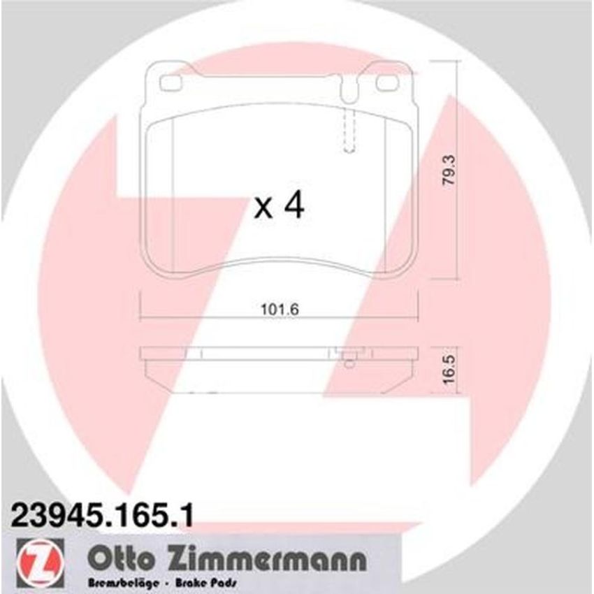 ZIMMERMANN 23945.165.1 Standard