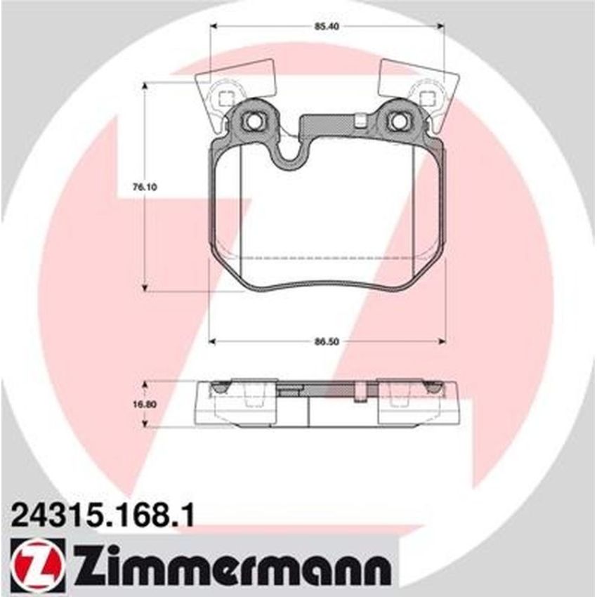 ZIMMERMANN 24315.168.1 Standard