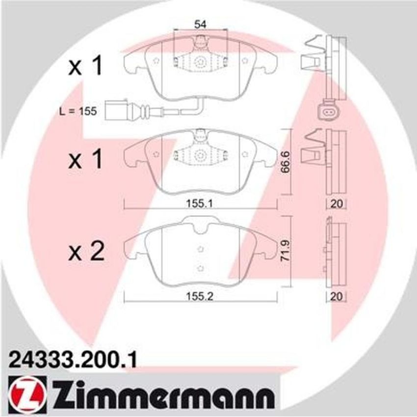 ZIMMERMANN 24333.200.1 Standard