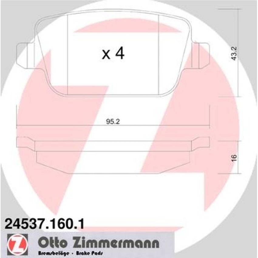 ZIMMERMANN 24537.160.1 Standard