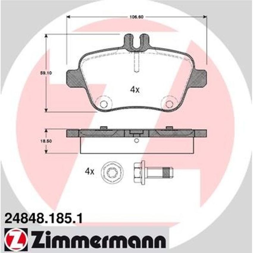 ZIMMERMANN 24848.185.1 Standard