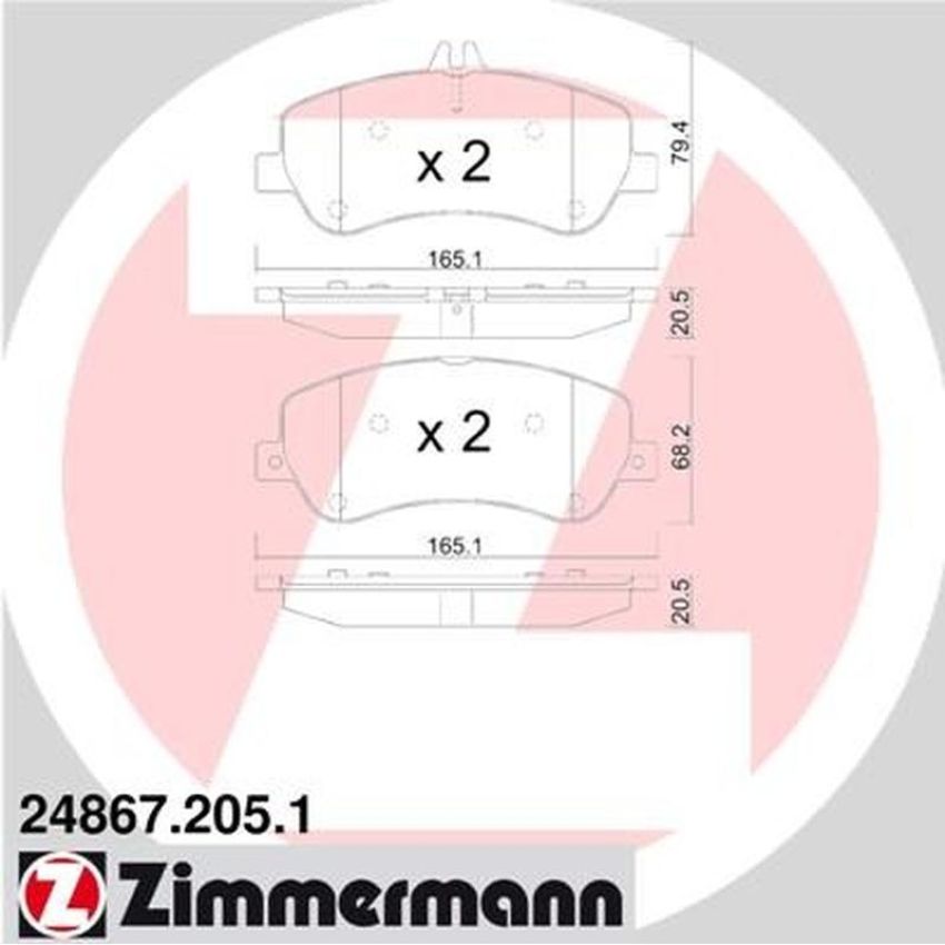 ZIMMERMANN 24867.205.1 Standard