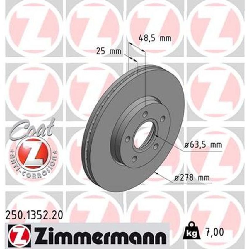 ZIMMERMANN 250.1352.20 COAT Z Pack of 2