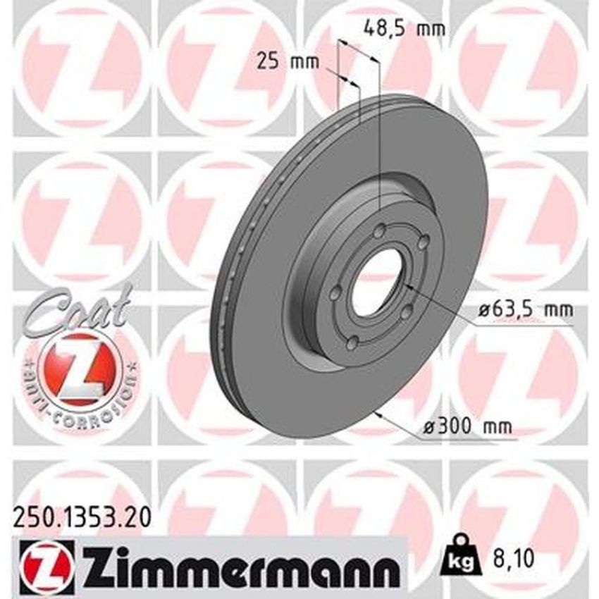 ZIMMERMANN 250.1353.20 COAT Z Pack of 2