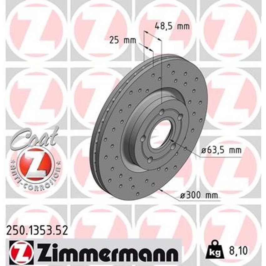 ZIMMERMANN 250.1353.52 SPORT COAT Z Pack of 2