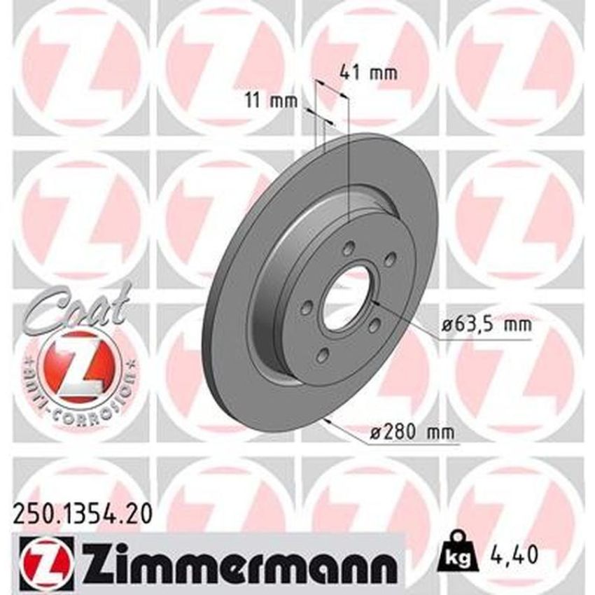 ZIMMERMANN 250.1354.20 COAT Z Pack of 2