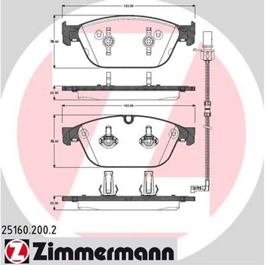 ZIMMERMANN 25160.200.2 Standard