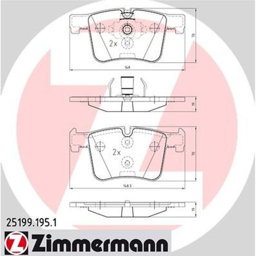 ZIMMERMANN 25199.195.1 Standard