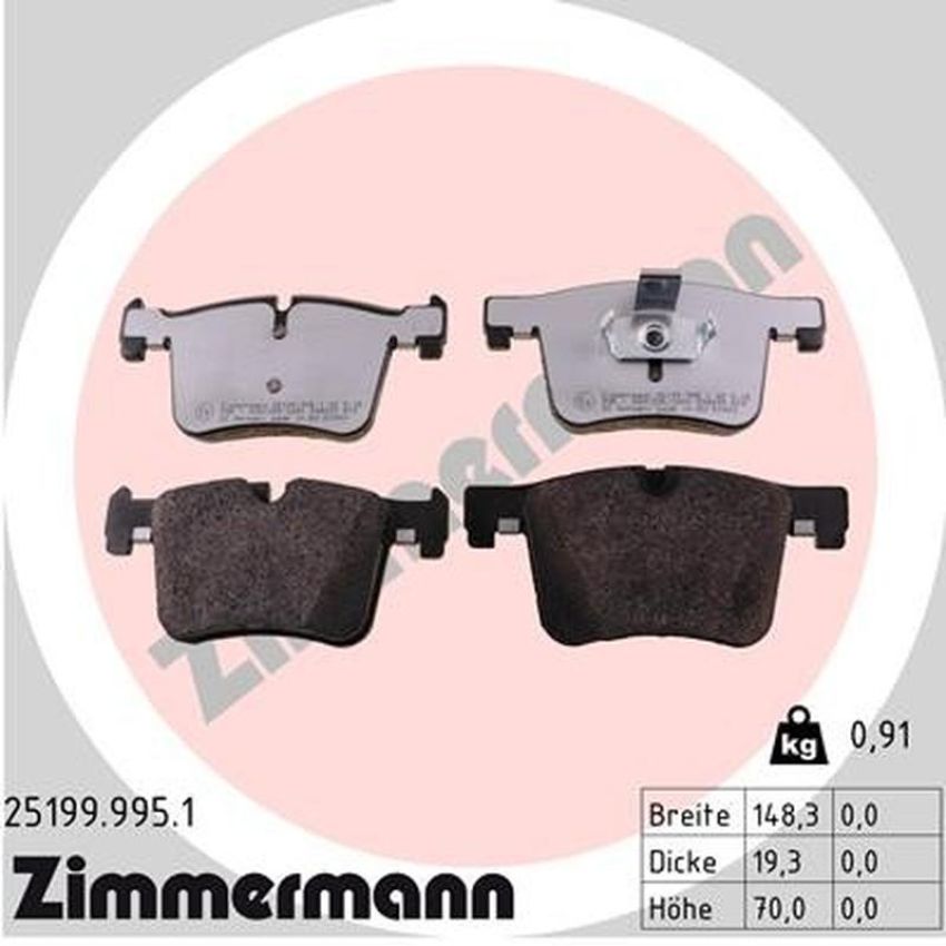 ZIMMERMANN 25199.995.1 rd:z dust reduced