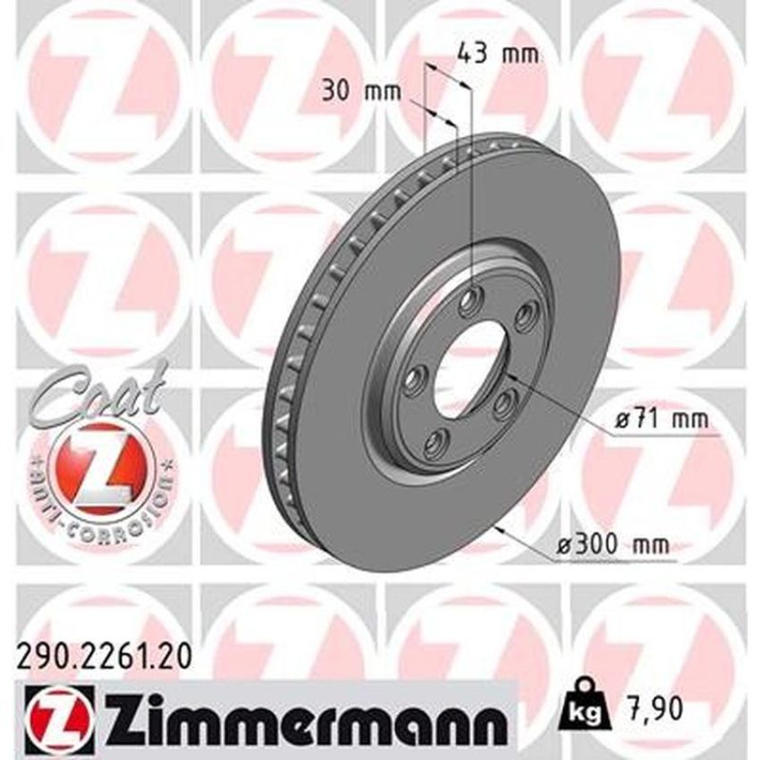 ZIMMERMANN 290.2261.20 COAT Z Pack of 2