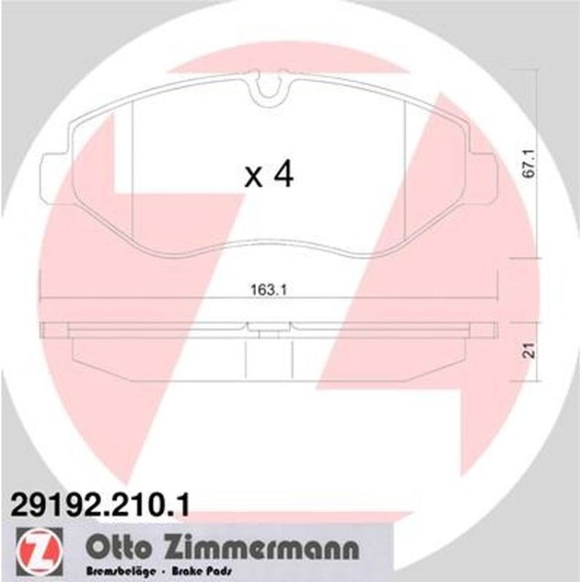 ZIMMERMANN 29192.210.1 Standard