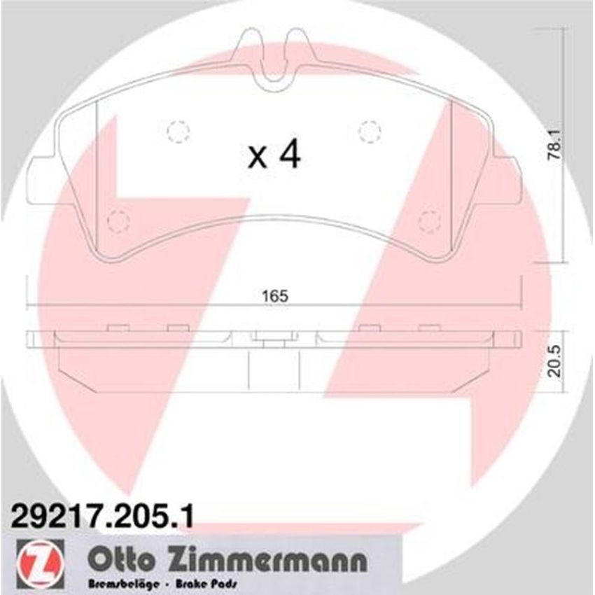 ZIMMERMANN 29217.205.1 Standard