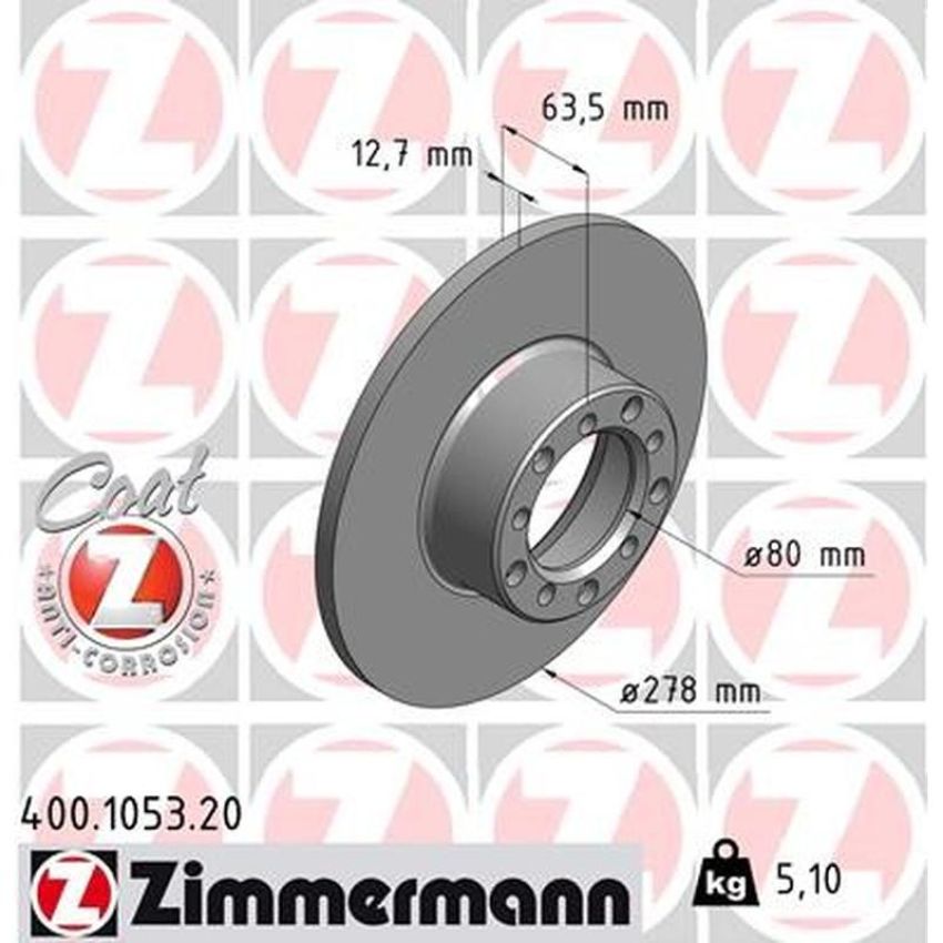 ZIMMERMANN 400.1053.20 COAT Z Pack of 2