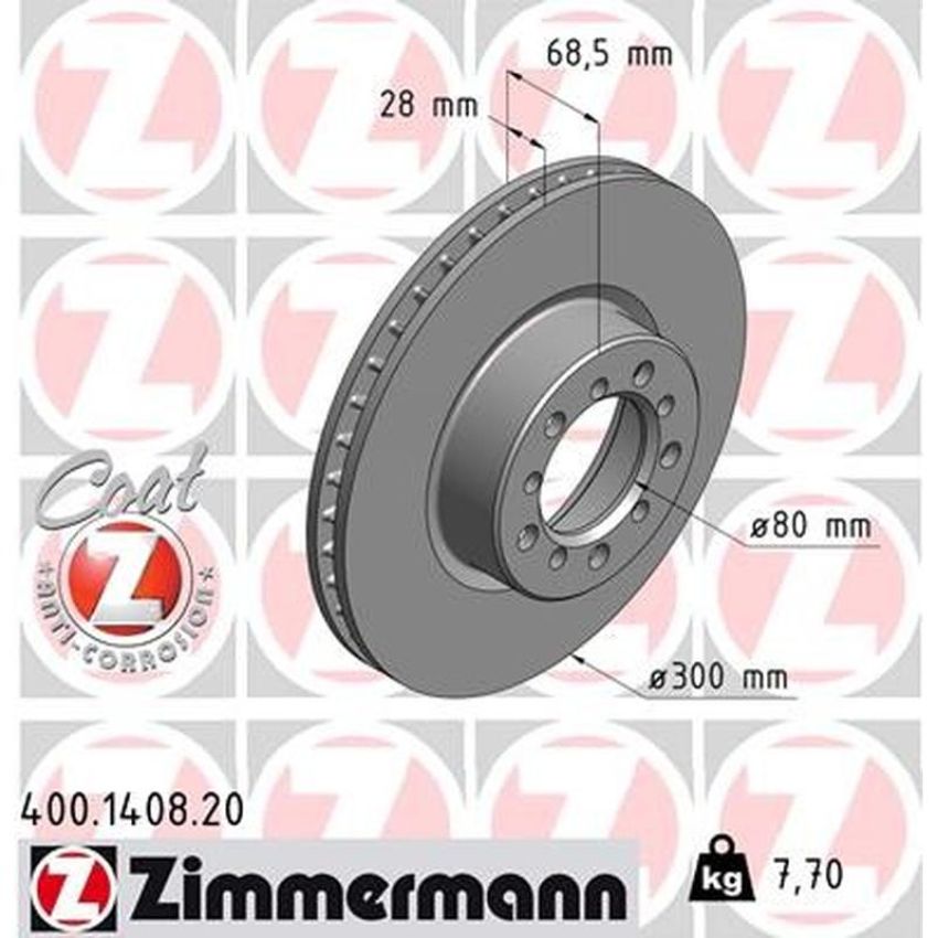 ZIMMERMANN 400.1408.20 COAT Z Pack of 2