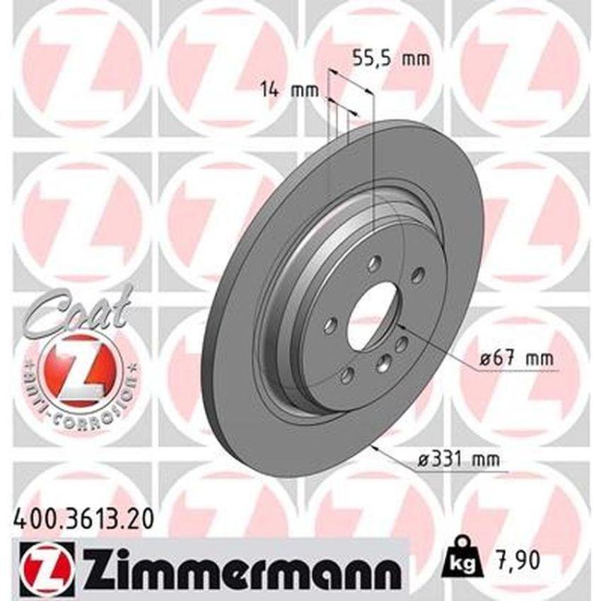 ZIMMERMANN 400.3613.20 COAT Z Pack of 2