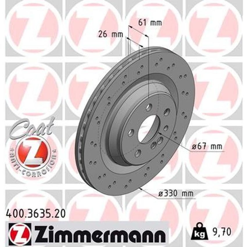 ZIMMERMANN 400.3635.20 COAT Z Pack of 2