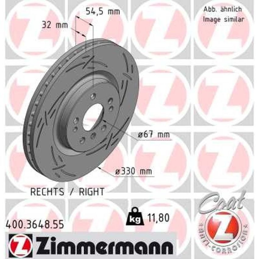 ZIMMERMANN 400.3648.55 BLACK Z